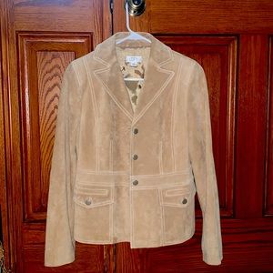 Ann Taylor Loft Suede jacket sz 6
